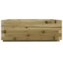 Jardinera de madera de pino impregnada 70x70x26,5 cm by , Pots and planters - Ref: Foro24-847307, Price: 79,47 €, Discount: %