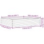 Massive Douglasie-Holz-Pflanzkasten 110x110x26,5 cm von , Töpfe und Pflanzgefäße - Ref: Foro24-847326, Preis: 127,64 €, Rabat...