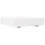 Jardinera de madera maciza de pino blanca 110x110x26,5 cm de , Maceteros y jardineras - Ref: Foro24-847324, Precio: 143,66 €,...