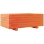 Jardinera de madera maciza de pino marrón cera 70x40x26,5 cm de , Maceteros y jardineras - Ref: Foro24-847330, Precio: 68,76 ...