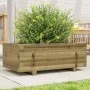 Jardinera de madera de pino impregnada 70x40x26,5 cm de , Maceteros y jardineras - Ref: Foro24-847332, Precio: 62,39 €, Descu...