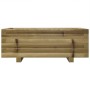 Jardinera de madera de pino impregnada 70x40x26,5 cm by , Pots and planters - Ref: Foro24-847332, Price: 63,13 €, Discount: %