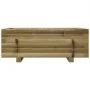 Jardinera de madera de pino impregnada 70x40x26,5 cm de , Maceteros y jardineras - Ref: Foro24-847332, Precio: 62,39 €, Descu...