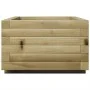 Jardinera de madera de pino impregnada 70x40x26,5 cm de , Maceteros y jardineras - Ref: Foro24-847332, Precio: 62,39 €, Descu...