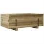 Jardinera de madera de pino impregnada 70x40x26,5 cm by , Pots and planters - Ref: Foro24-847332, Price: 63,13 €, Discount: %