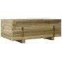 Jardinera de madera de pino impregnada 70x40x26,5 cm de , Maceteros y jardineras - Ref: Foro24-847332, Precio: 62,39 €, Descu...
