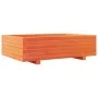 Massive Holzblumenkasten aus braun gewachster Kiefer 90x60x26,5 cm. von , Töpfe und Pflanzgefäße - Ref: Foro24-847345, Preis:...