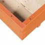 Massive Holzblumenkasten aus braun gewachster Kiefer 90x60x26,5 cm. von , Töpfe und Pflanzgefäße - Ref: Foro24-847345, Preis:...