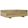 Jardinera de madera de pino impregnada 90x60x26,5 cm by , Pots and planters - Ref: Foro24-847347, Price: 87,28 €, Discount: %
