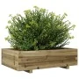 Jardinera de madera de pino impregnada 90x60x26,5 cm by , Pots and planters - Ref: Foro24-847347, Price: 87,28 €, Discount: %