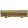 Imprägnierte Kiefernholz-Pflanzschale 90x60x26,5 cm von , Töpfe und Pflanzgefäße - Ref: Foro24-847347, Preis: 87,28 €, Rabatt: %