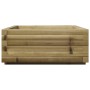 Jardinera de madera de pino impregnada 90x60x26,5 cm by , Pots and planters - Ref: Foro24-847347, Price: 88,20 €, Discount: %