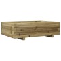 Jardinera de madera de pino impregnada 90x60x26,5 cm by , Pots and planters - Ref: Foro24-847347, Price: 88,20 €, Discount: %