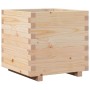 Massive Holzblumenkasten aus Kiefer 50x50x49,5 cm von , Töpfe und Pflanzgefäße - Ref: Foro24-847353, Preis: 89,87 €, Rabatt: %