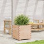 Massive Holzblumenkasten aus Kiefer 50x50x49,5 cm von , Töpfe und Pflanzgefäße - Ref: Foro24-847353, Preis: 89,87 €, Rabatt: %