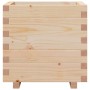 Massive Holzblumenkasten aus Kiefer 50x50x49,5 cm von , Töpfe und Pflanzgefäße - Ref: Foro24-847353, Preis: 89,87 €, Rabatt: %