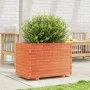 Jardinera madera maciza de pino marrón cera 70x40x49,5 cm by , Pots and planters - Ref: Foro24-847370, Price: 140,26 €, Disco...