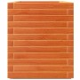 Jardinera madera maciza de pino marrón cera 70x40x49,5 cm by , Pots and planters - Ref: Foro24-847370, Price: 142,08 €, Disco...
