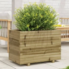 Jardinera madera de pino impregnada 70x40x49,5 cm by , Pots and planters - Ref: Foro24-847372, Price: 103,46 €, Discount: %