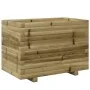 Jardinera madera de pino impregnada 70x40x49,5 cm de , Maceteros y jardineras - Ref: Foro24-847372, Precio: 116,26 €, Descuen...