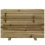 Jardinera madera de pino impregnada 70x40x49,5 cm de , Maceteros y jardineras - Ref: Foro24-847372, Precio: 116,26 €, Descuen...