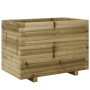 Imprägnierte Kiefernholz-Pflanzschale 70x40x49,5 cm von , Töpfe und Pflanzgefäße - Ref: Foro24-847372, Preis: 104,45 €, Rabat...