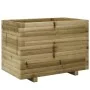 Jardinera madera de pino impregnada 70x40x49,5 cm de , Maceteros y jardineras - Ref: Foro24-847372, Precio: 116,26 €, Descuen...