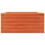 Jardinera de madera maciza de pino marrón cera 50x50x23 cm de , Maceteros y jardineras - Ref: Foro24-847185, Precio: 63,43 €,...