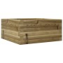 Jardinera de madera de pino impregnada 50x50x23 cm de , Maceteros y jardineras - Ref: Foro24-847187, Precio: 59,98 €, Descuen...