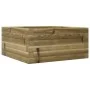 Pflanzgefäß aus imprägniertem Kiefernholz, 50 x 50 x 23 cm von , Töpfe und Pflanzgefäße - Ref: Foro24-847187, Preis: 57,44 €,...