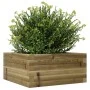 Pflanzgefäß aus imprägniertem Kiefernholz, 50 x 50 x 23 cm von , Töpfe und Pflanzgefäße - Ref: Foro24-847187, Preis: 57,44 €,...