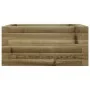 Impregnated pine wood planter 50x50x23 cm by , Pots and planters - Ref: Foro24-847187, Price: 57,44 €, Discount: %