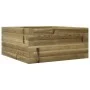 Pflanzgefäß aus imprägniertem Kiefernholz, 50 x 50 x 23 cm von , Töpfe und Pflanzgefäße - Ref: Foro24-847187, Preis: 57,44 €,...