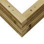 Jardinera de madera de pino impregnada 50x50x23 cm de , Maceteros y jardineras - Ref: Foro24-847187, Precio: 59,98 €, Descuen...