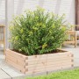Solid pine wood planter 80x80x23 cm by , Pots and planters - Ref: Foro24-847198, Price: 65,17 €, Discount: %