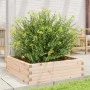 Solid pine wood planter 80x80x23 cm by , Pots and planters - Ref: Foro24-847198, Price: 64,54 €, Discount: %