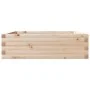 Solid pine wood planter 80x80x23 cm by , Pots and planters - Ref: Foro24-847198, Price: 64,54 €, Discount: %