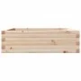 Solid pine wood planter 80x80x23 cm by , Pots and planters - Ref: Foro24-847198, Price: 64,54 €, Discount: %