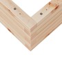 Pflanzgefäß aus massivem Kiefernholz, 80 x 80 x 23 cm von , Töpfe und Pflanzgefäße - Ref: Foro24-847198, Preis: 65,17 €, Raba...