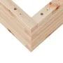 Solid pine wood planter 80x80x23 cm by , Pots and planters - Ref: Foro24-847198, Price: 64,54 €, Discount: %