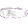 Douglas Massivholz-Pflanzgefäß 80x80x23 cm von , Töpfe und Pflanzgefäße - Ref: Foro24-847201, Preis: 83,97 €, Rabatt: %