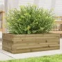 Jardinera de madera de pino impregnada 70x40x23 cm de , Maceteros y jardineras - Ref: Foro24-847222, Precio: 57,51 €, Descuen...