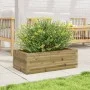Jardinera de madera de pino impregnada 70x40x23 cm de , Maceteros y jardineras - Ref: Foro24-847222, Precio: 57,51 €, Descuen...