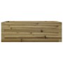 Impregnated pine wood planter 70x40x23 cm by , Pots and planters - Ref: Foro24-847222, Price: 51,67 €, Discount: %