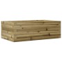 Impregnated pine wood planter 70x40x23 cm by , Pots and planters - Ref: Foro24-847222, Price: 51,67 €, Discount: %