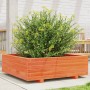Solid wax brown pine wood planter 80x80x26.5 cm by , Pots and planters - Ref: Foro24-847310, Price: 100,79 €, Discount: %
