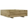 Impregnated pine wood planter 80x80x26.5 cm by , Pots and planters - Ref: Foro24-847312, Price: 91,38 €, Discount: %