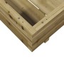 Pflanzgefäß aus imprägniertem Kiefernholz, 80 x 80 x 26,5 cm von , Töpfe und Pflanzgefäße - Ref: Foro24-847312, Preis: 91,38 ...