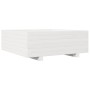 Jardinera de madera maciza de pino blanco 70x70x26,5 cm de , Maceteros y jardineras - Ref: Foro24-847304, Precio: 88,75 €, De...