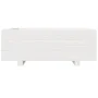 Solid white pine wood planter 70x70x26.5 cm by , Pots and planters - Ref: Foro24-847304, Price: 87,59 €, Discount: %